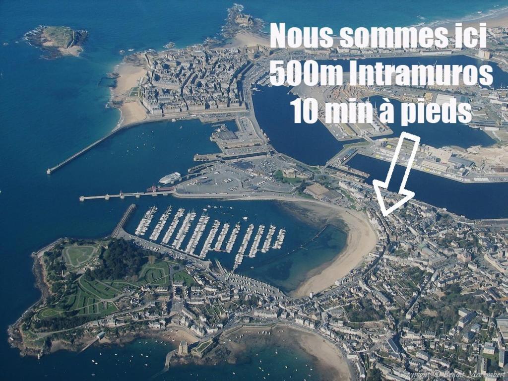 L'Annexe - Plage 50 M Et Remparts A 500 M Saint-Malo Exterior photo